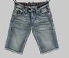 ROCK REVIVAL JUSTICE H207 MEDIUM BLUE SHORT - MEN SHORTS   - RP5646H207