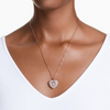 SWAROVSKI IDYLLIA PENDANT HEART ROSE - ACCESSORIES JEWELRY NECKLACE - 5680402