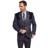 SIDRAN HEATHER BOISE SPORT COAT CHARC - MENS JACKET  - CC2976-40