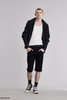 ROCK REVIVAL ARTHER H202 BLACK SHORTS - MEN SHORTS   - RP2311H202