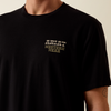 ARIAT COUNTRY WESTERN LOCKUP BLACK - MENS TEE  - 10073418
