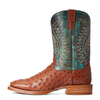 ARIAT BRANDY FULL QUILL OSTRICH - BOOT MENS WESTERN - 10034113