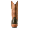 ARIAT OLIVE FULL QUILL OSTRICH - BOOT MENS WESTERN - 10053827