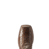 ARIAT MOCHA FULL QUILL OSTRICH - BOOT MENS WESTERN - 10034051