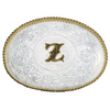 MONTANA SILVERSMITHS INITIAL Z SILVER TWO TONED - ACC BUCKLE  - 700Z