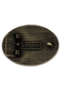 ATTITUDE BY MONTANA SILVERSMITHS FAITH IN HIM CHRISTIAN COWBOY - ACC BUCKLE  - A1080C