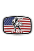 ATTITUDE BY MONTANA SILVERSMITHS AMERICA LOVES BULL RIDING PBR - ACC BUCKLE  - A1090PBR