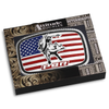 ATTITUDE BY MONTANA SILVERSMITHS AMERICA LOVES BULL RIDING PBR - ACC BUCKLE  - A1090PBR