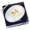 MONTANA SILVERSMITHS INITIAL M SILVER  TWO TONED - ACC BUCKLE  - 700M