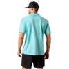 ARIAT TEK ANGEL BLUE - MENS POLO  - 10073481