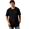 ARIAT COWMOOFLAGE BLACK - MENS TEE  - 10073419