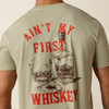 ARIAT WHISKY UNO ELM TAN - MENS TEE  - 10073484