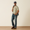 ARIAT WHISKY UNO ELM TAN - MENS TEE  - 10073484