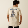 ARIAT PROVEN STAMP NATURAL - MENS TEE  - 10073416