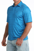 CINCH BLUE RODEO PRINT - MENS POLO  - MTK1865044