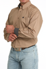 CINCH KHAKI SOLID PRINT - MENS SHIRT  - MTW1106090