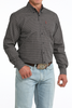CINCH BLACK GEOMETRIC PRINT - MENS SHIRT  - MTW1347158