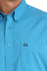 CINCH BLUE VENTED SOLID - MENS SHIRT  - MTW1725004