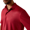 ARIAT 360 AIRFLOW SCARLET GIO PRINT - MENS POLO  - 10073507