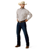 ARIAT TEAM DANIEL WHITE PRINT - MENS SHIRT  - 10073627