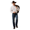 ARIAT WF WILLKE WHITE GEO PRINT - MENS SHIRT  - 10073683