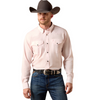 ARIAT WF BARELY PINK FITTED - MENS SHIRT  - 10073487