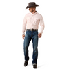 ARIAT WF BARELY PINK FITTED - MENS SHIRT  - 10073487