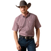 ARIAT WF RED MAHOGANY PAISLEY PRINT - MENS SHIRT  - 10073698