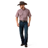 ARIAT WF RED MAHOGANY PAISLEY PRINT - MENS SHIRT  - 10073698