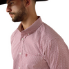 ARIAT WF WILDE RHUBARB LEAF PRINT - MENS SHIRT  - 10073689