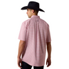 ARIAT HIBISCUS RED TRIANGLE PRINT - MENS SHIRT  - 10073588