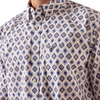 ARIAT BAXTER WHITE SOUTHWEST PRINT - MENS SHIRT  - 10073527