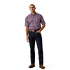 ARIAT EVENING BLUE PAISLEY PRINT - MENS SHIRT  - 10073590