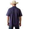 ARIAT PRO SERIES BLUE CHECK PRINT - MENS SHIRT  - 10073603