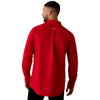 ARIAT TEAM LOGO TWILL RED - MENS SHIRT  - 10073653