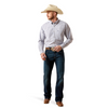ARIAT PRO BLAIRE SLEET GREY PLAID - MENS SHIRT  - 10073564