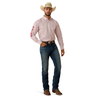 ARIAT TEAM DONOVAN WHITE PRINT - MENS SHIRT  - 10073631