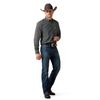 ARIAT TEAM DARIEL BLACK PRINT - MENS SHIRT  - 10073630