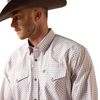 ARIAT WF DRACO WHITE MULTI PLAID - MENS SHIRT  - 10073657