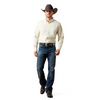 ARIAT WF FITTED LAUREL GREEN - MENS SHIRT  - 10073500