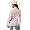ARIAT KIRBY PINK LAVENDER STRIPE - LADIES SHIRT  - 10073478