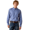 ARIAT BYRD COLONY BLUE SOUTHWEST - MENS SHIRT  - 10073533