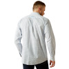 ARIAT BAKER WRINKLE FREE BLUE PRINT - MENS SHIRT  - 10054722