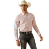 ARIAT TEAM PRIMO FITTED RED - MENS SHIRT  - 10054725