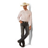 ARIAT TEAM PRIMO FITTED RED - MENS SHIRT  - 10054725