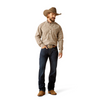 ARIAT PRO CASSIUS OLIVE PLAID - MENS SHIRT  - 10054678