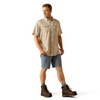 ARIAT VENTEK REBAR FOSSIL ISLAND TAN - MENS SHIRT  - 10055198