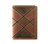 ARIAT TRIFOLD PATCHWORK EMBOSSED - ACCESSORIES WALLET  - A3565497