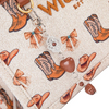 WRANGLER RODEO ICONS CANVAS TOTE TAN - LADIES PURSES  - WG524-8120STN