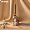 WRANGLER BAGUETTE TAN COWGIRL PRINT - LADIES PURSES  - WG524-8633TN